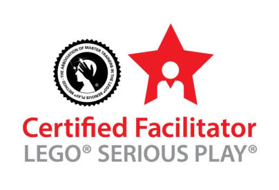 Logotipo Certified Facilitator LEGO SERIOUS PLAY