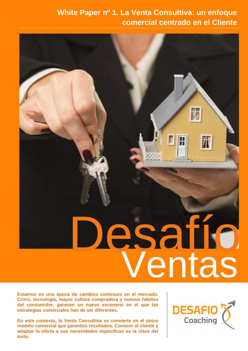 Portada del white paper La Venta Consultiva de Desafío